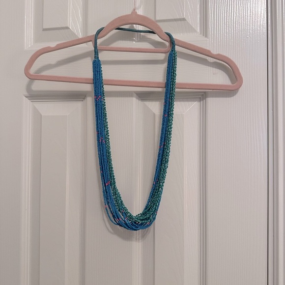 Multicolor Beaded Necklace - Picture 3 of 3